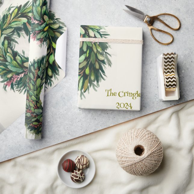 Cadeau Papier d'enveloppement de couronne (Artisanat)