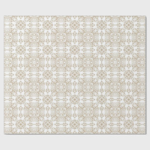 Cadeau Papier d'enveloppement de croix d'ivoire