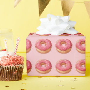 Cadeau Papier d'enveloppement de Donut
