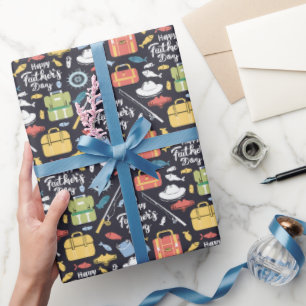 Cadeau Papier d'enveloppement de Fêtes des pères