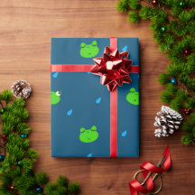 Papier d'enveloppement de grenouille mûre