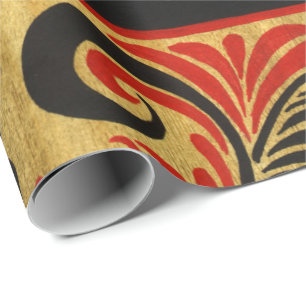 Cadeau Papier d'enveloppement de hohlome russe