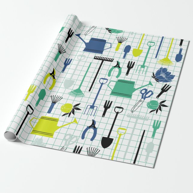 Cadeau Papier d'enveloppement de jardin (Déroulé)