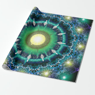 Cadeau Papier d'enveloppement de kaléidoscope