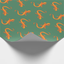 Papier d'enveloppement de la Brigade Newt - vert
