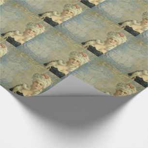 Cadeau Papier d'enveloppement de la dame victorienne Stea
