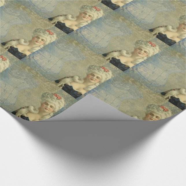 Cadeau Papier d'enveloppement de la dame victorienne Stea (Coin)