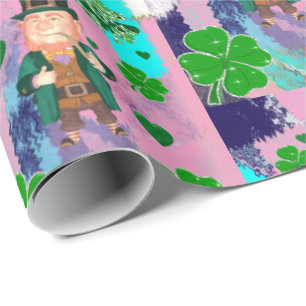 Cadeau Papier d'enveloppement de la Saint-Patrick