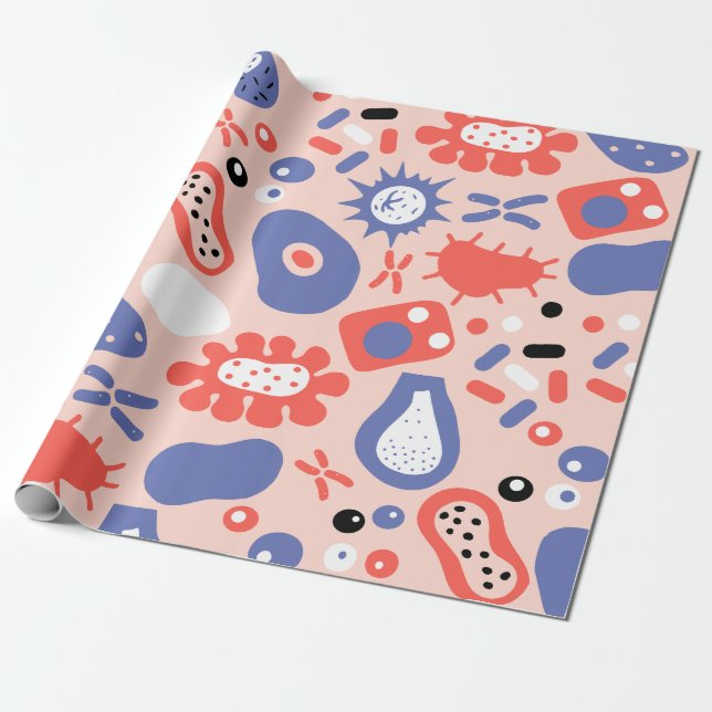 Cadeau Papier d'enveloppement de l'enseignant en biologie (Déroulé)