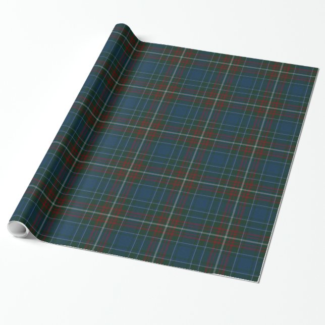 Cadeau Papier d'enveloppement de MacConnell Tartan (Déroulé)