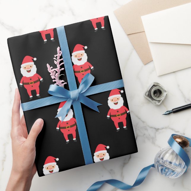 Cadeau Papier d'enveloppement de Noël à Père Noël (Cadeaux)