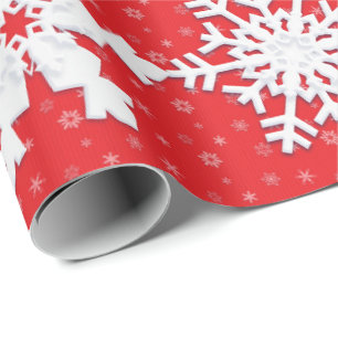 Cadeau Papier d'enveloppement de Noël avec personnages de