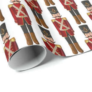 Cadeau Papier d'enveloppement de Noël - Casse-noix