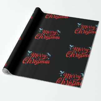 Cadeau Papier d'enveloppement de Noël Dragon