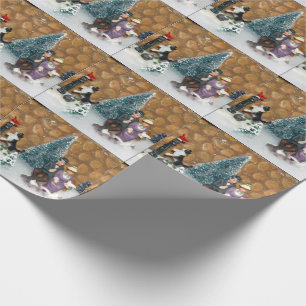 Cadeau Papier d'enveloppement de Noël Inséparable (1213