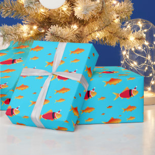 Cadeau Papier d'enveloppement de Noël Père Noël pour p
