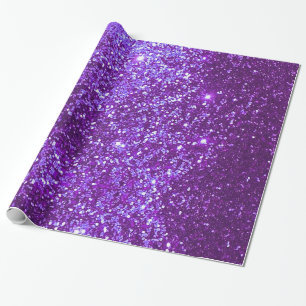 Cadeau Papier d'enveloppement de Parties scintillant viol