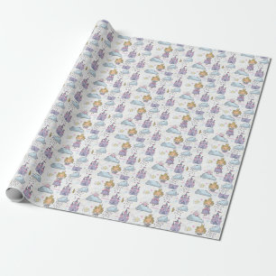 Cadeau Papier d'enveloppement de petite princesse