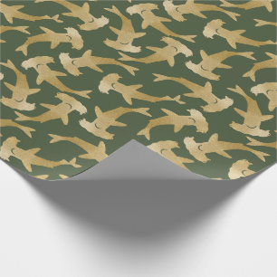 Cadeau Papier d'enveloppement de requin à marteau