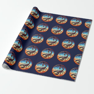 Cadeau Papier d'enveloppement de scorpies