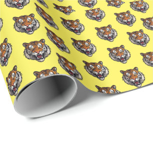Cadeau Papier d'enveloppement de tigre