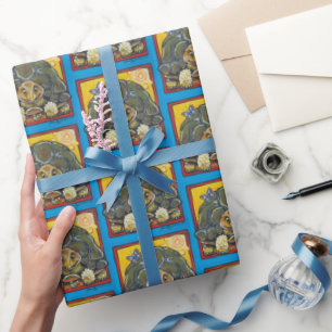 Cadeau Papier d'enveloppement de tortue du sud-ouest du d