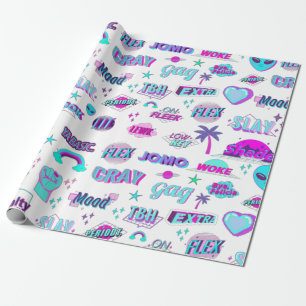 Cadeau Papier d'enveloppement de trending Trending Tok Ti