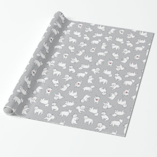 Cadeau Papier d'enveloppement des articles de toilette