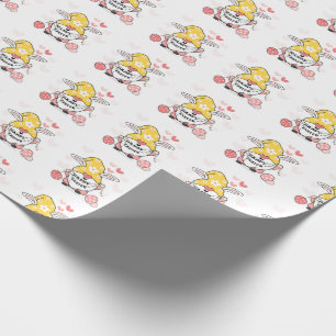 Cadeau Papier d'enveloppement des Gnomes de Pâques