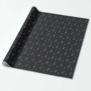 Cadeau Papier d'enveloppement des signes Zodiac Leo