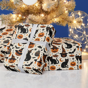 Cadeau Papier d'enveloppement d'Halloween