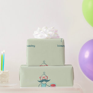 Cadeau Papier d'enveloppement du scientifique de la bioin