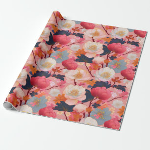 Cadeau Papier d'enveloppement japonais en tissu Kimono