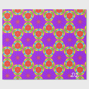 Cadeau Papier d'enveloppement liquide en marbre Abstrait