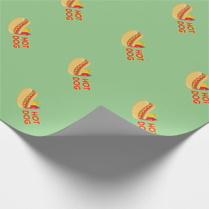 Cadeau Papier d'enveloppement Motif à condiment de chien