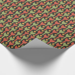 Cadeau Papier d'enveloppement Motif de la flèche rouge ég