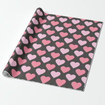 Papier d'enveloppement Motif Love Heart Moderne