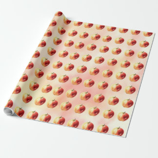 Cadeau Papier d'enveloppement Motif Rustique Aquarelle Ap