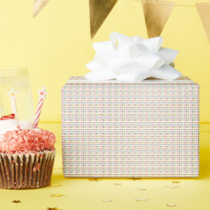 Cadeau Papier d'enveloppement multicolore