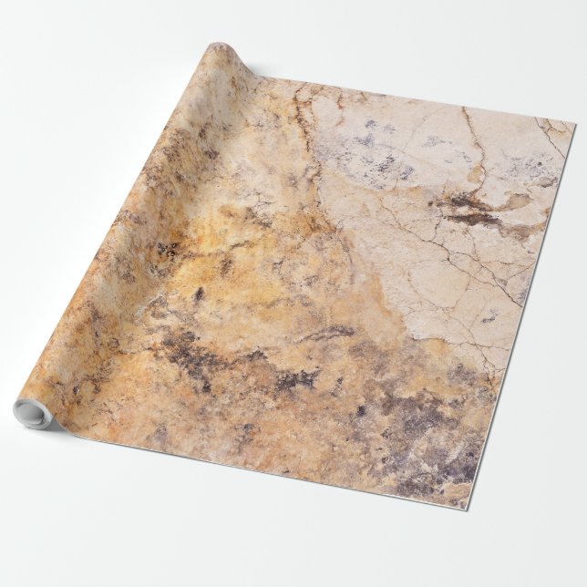 Cadeau Papier d'enveloppement naturel en pierre (Déroulé)