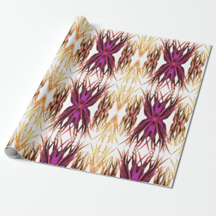 Cadeau Papier d'enveloppement plante fractal