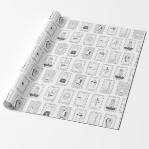 Cadeau Papier d'enveloppement pour enveloppement de la ca