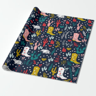 Cadeau Papier d'enveloppement pour seins chauds de l'Oues