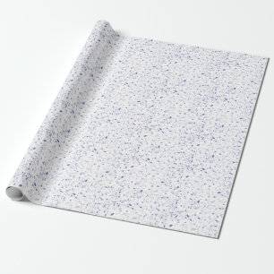 Cadeau Papier d'enveloppement pourpre Terrazzo