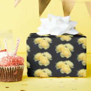 Cadeau Papier d'enveloppement Rose d'or