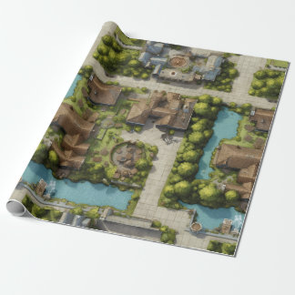 Cadeau Papier d'enveloppement RPG Riverside Serenity