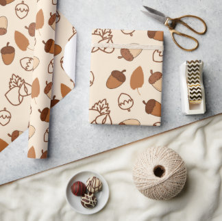 Cadeau Papier d'enveloppement sans soudure pour la feuill