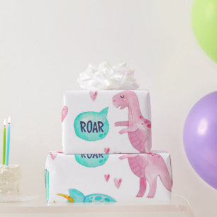Cadeau Papier Dinosaure