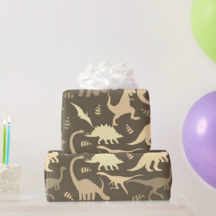 Cadeau Papier Dinosaure