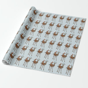 Cadeau Papier FESTIVE ANTELOPE & OWL
